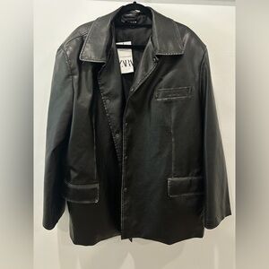 Zara Men’s Leather Jacket